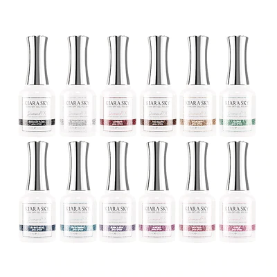 Kiara Sky Diamond FX Gel Polish Collection (12 Colors)