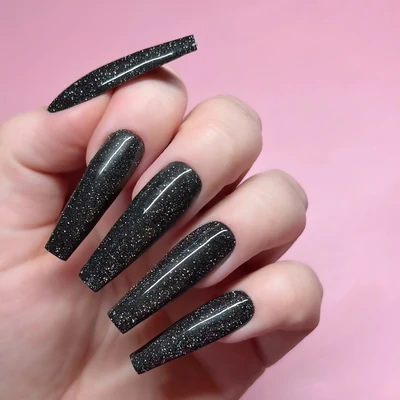 Kiara Sky Diamond FX Gel Polish - Midnight Fling - GFX101