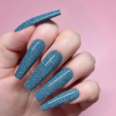 Kiara Sky Diamond FX Gel Polish - So Into Blue - GFX107