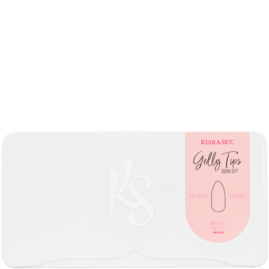 Kiara Sky Gelly Tip Box - Almond Medium