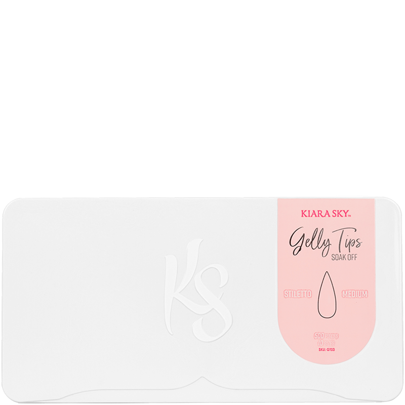 Kiara Sky Gelly Tip Box - Stiletto Medium