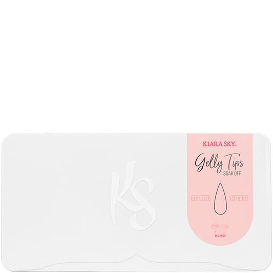 Kiara Sky Gelly Tip Box - Stiletto Medium