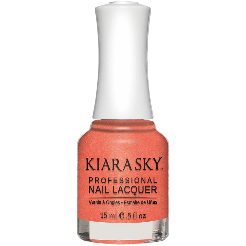 Kiara Sky Nail Lacquer - Cocoa Coral - KSN419