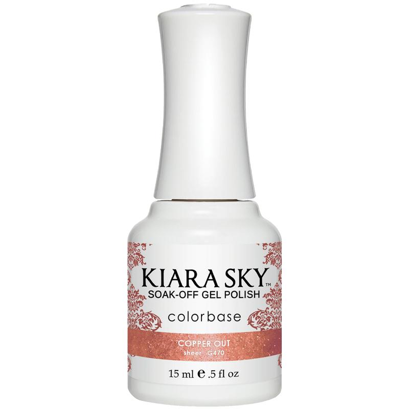 Kiara Sky Gel Polish - Copper Out - KSG470