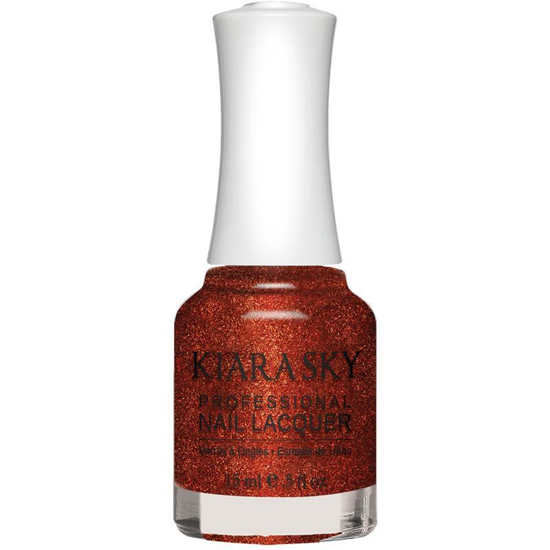 Kiara Sky Nail Lacquer - Frosted Pomegranate - KSN457
