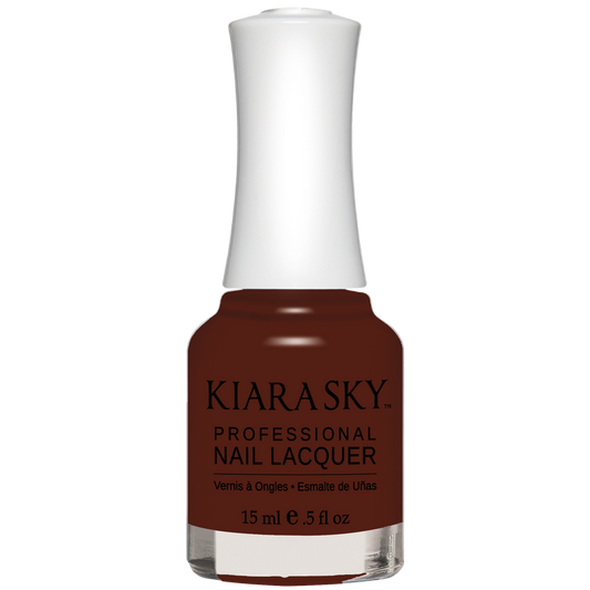 Kiara Sky Nail Lacquer - Haute Chocolate - KSN571
