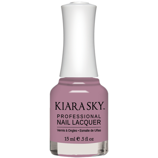 Kiara Sky Nail Lacquer - Mauve A Lil' Closer - KSN597