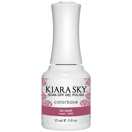 Kiara Sky Gel Polish - Oh Dear! - KSG595