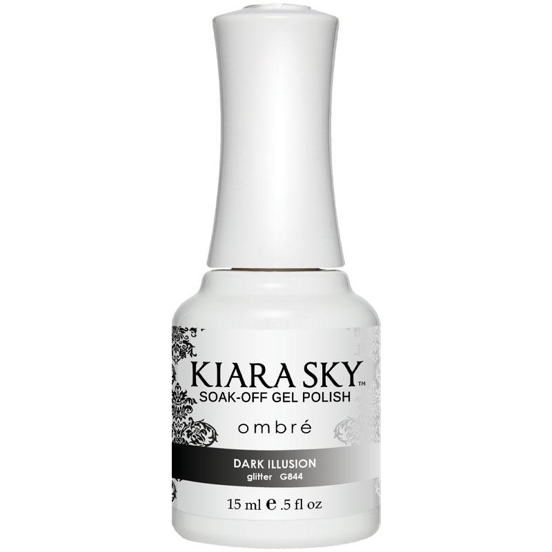 Kiara Sky Ombre Gel Polish - Dark Illusion - KSG844