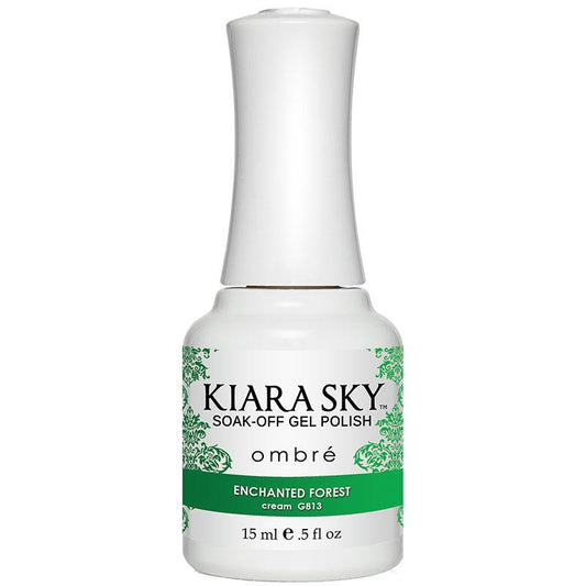 Kiara Sky Ombre Gel Polish - Enchanted Forest - KSG813