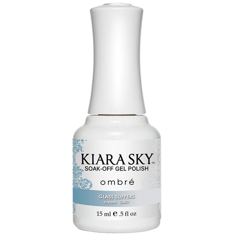 Kiara Sky Ombre Gel Polish - Glass Slippers - KSG801