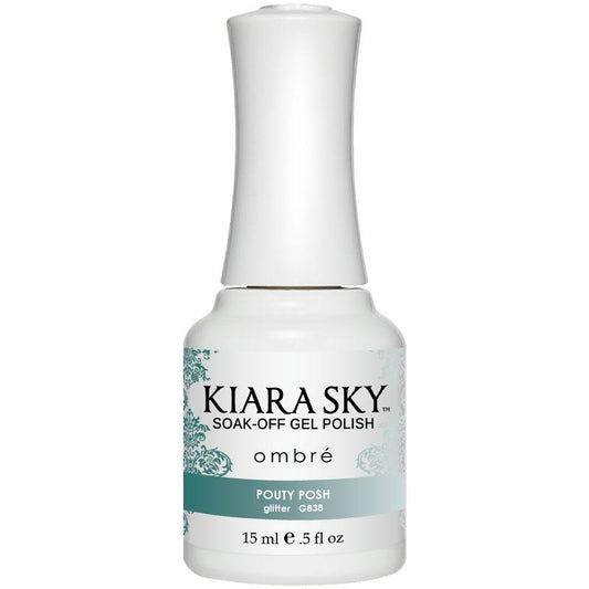 Kiara Sky Ombre Gel Polish - Pouty Posh - KSG838