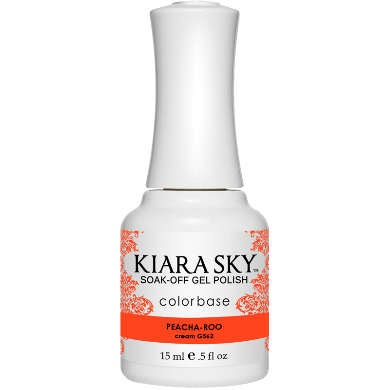 Kiara Sky Gel Polish - Peach-A-Boo - KSG562