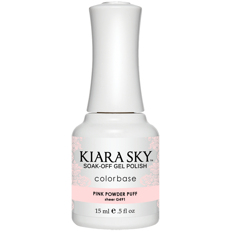 Kiara Sky Gel Polish - Pink Powderpuff - KSG491