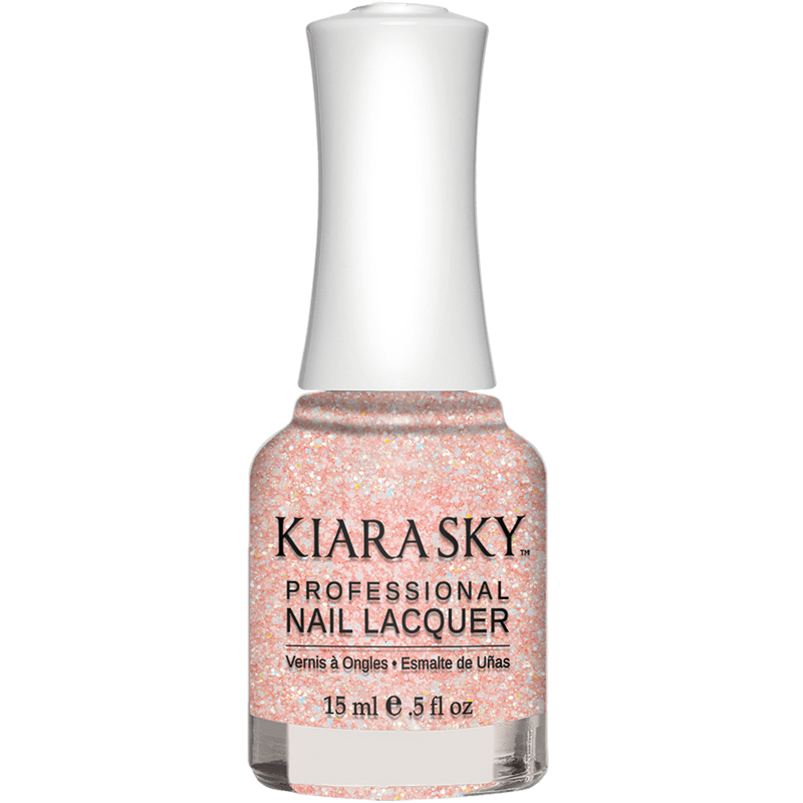 Kiara Sky Nail Lacquer - Pinking Of Sparkle - KSN496