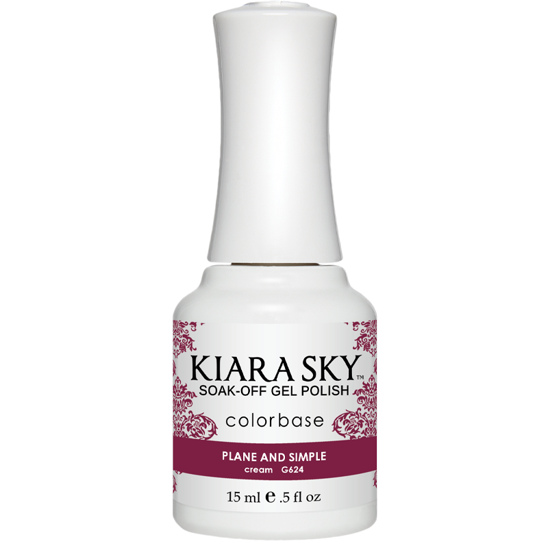 Kiara Sky Gel Polish - Plane And Simple - KSG624