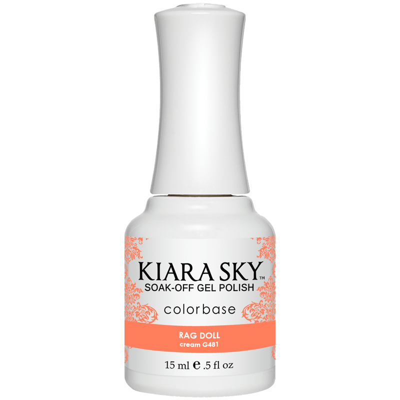 Kiara Sky Gel Polish - Rag Doll - KSG481