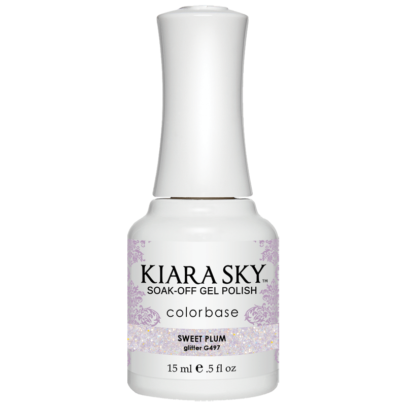 Kiara Sky Gel Polish - Sweet Plum - KSG497