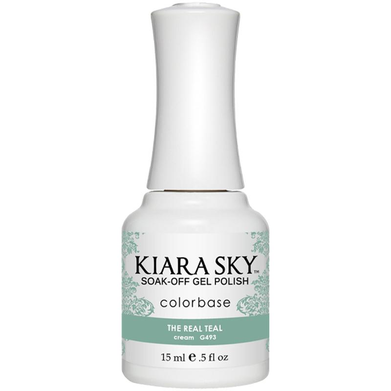 Kiara Sky Gel Polish - The Real Teal - KSG493