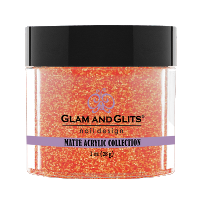 Glam & Glits Matte Acrylic - MAT634 Orange Brandy