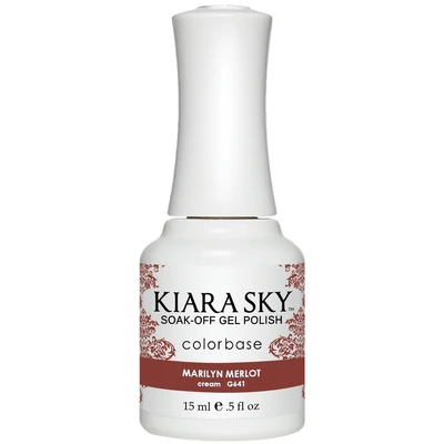 Kiara Sky Gel Polish - Marilyn Merlot - KSG641