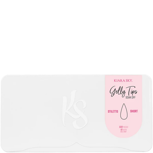 Kiara Sky Gelly Tip Box - Short Stiletto